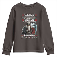 Viking Youth Sweatshirt If They Stand Against You Show No Mercy