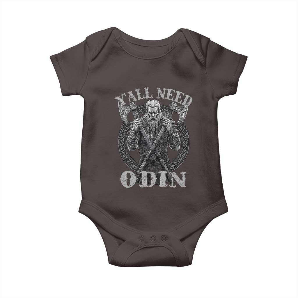 Viking Baby Onesie Y'all Need Odin