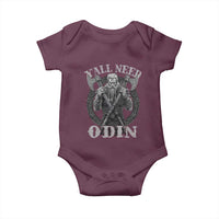 Viking Baby Onesie Y'all Need Odin