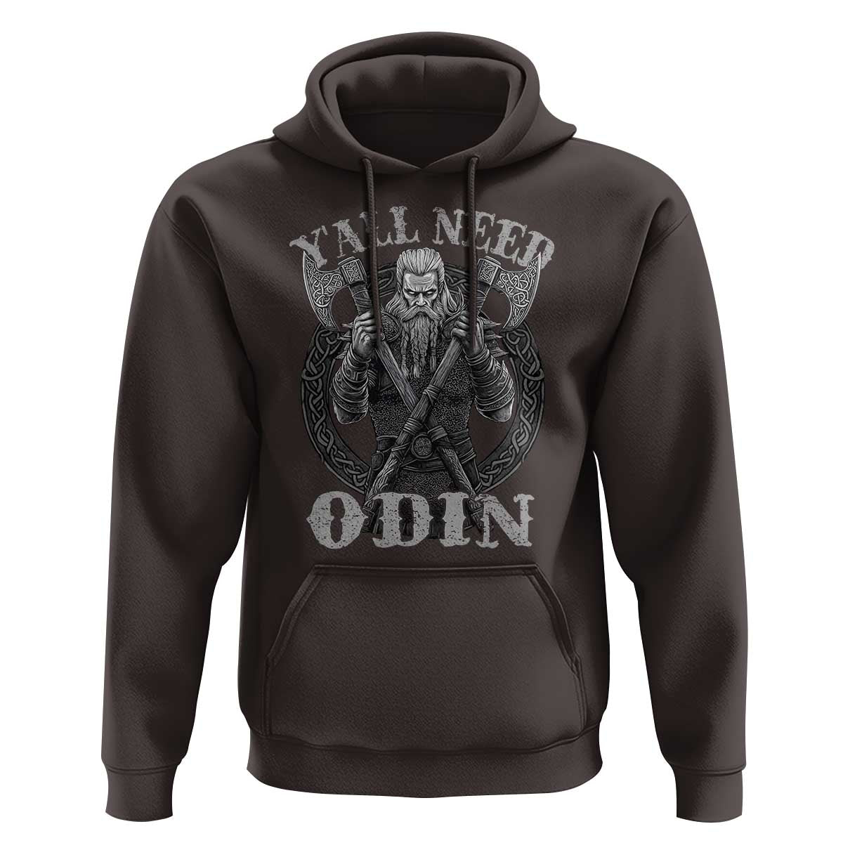 Viking Hoodie Y'all Need Odin
