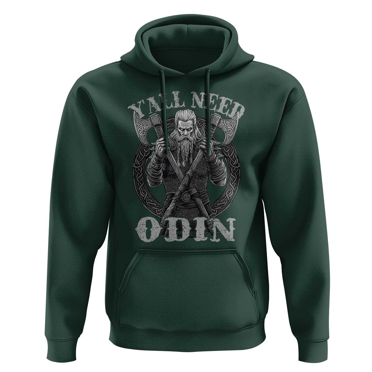 Viking Hoodie Y'all Need Odin