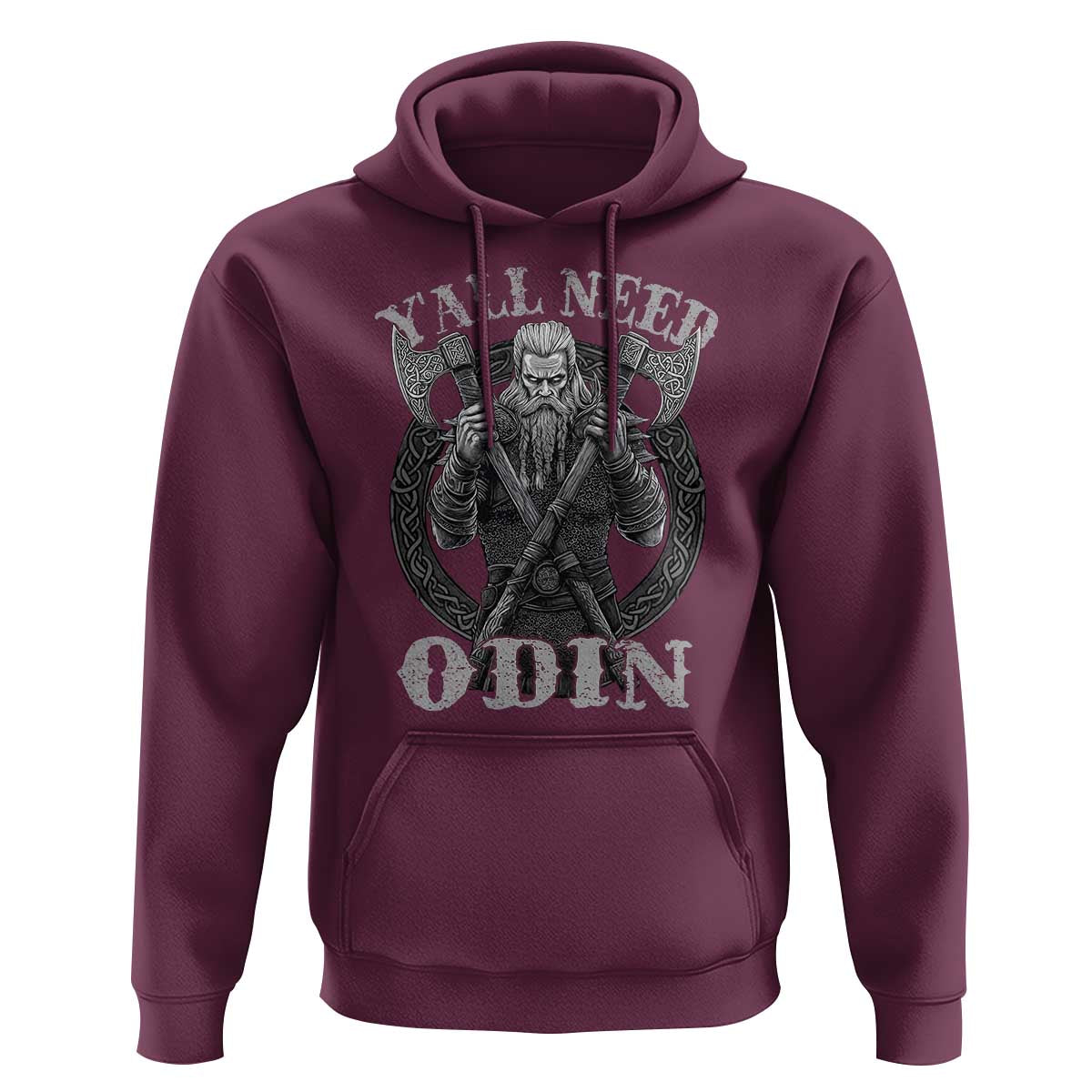 Viking Hoodie Y'all Need Odin