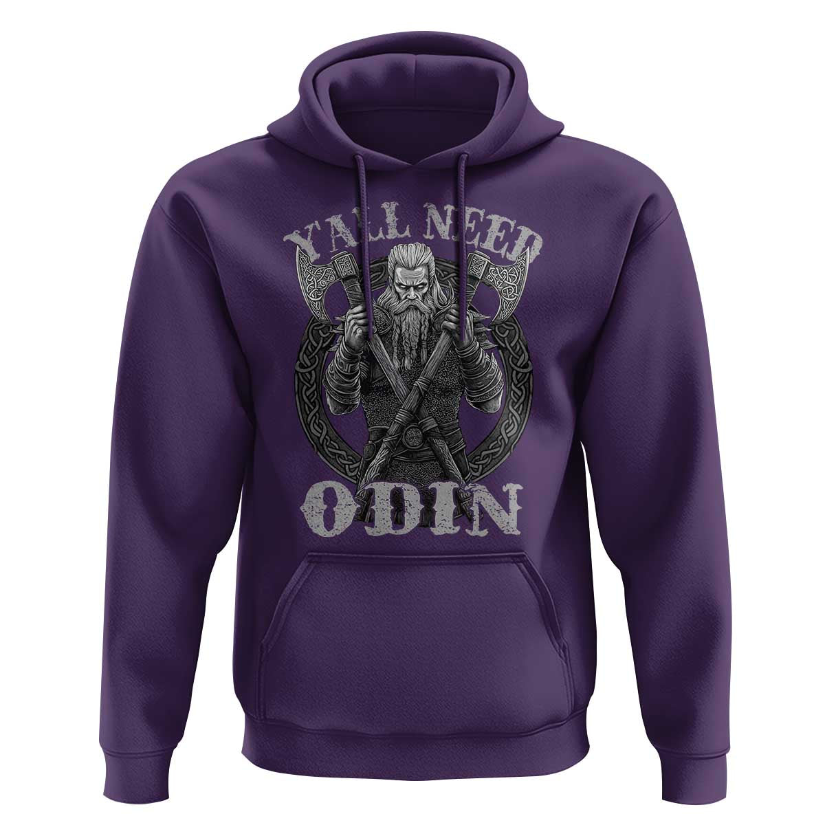 Viking Hoodie Y'all Need Odin