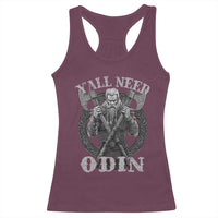 Viking Racerback Tank Top Y'all Need Odin