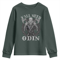 Viking Youth Sweatshirt Y'all Need Odin