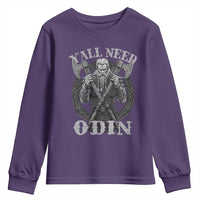 Viking Youth Sweatshirt Y'all Need Odin