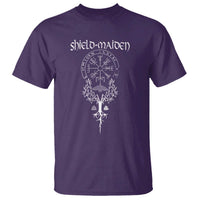 Shield Maiden T Shirt Female Warrior Scandinavian Folklore Mythology