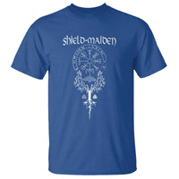 Shield Maiden T Shirt Female Warrior Scandinavian Folklore Mythology