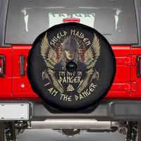 Shield Maiden Spare Tire Cover I Am The Danger Female Warrior Scandinavian Folklore Mythology