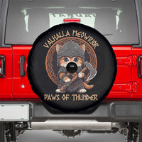 Viking Cat Spare Tire Cover Norse Mythology Cat Warrior