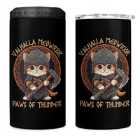 Viking Cat 4 in 1 Can Cooler Tumbler Norse Mythology Cat Warrior