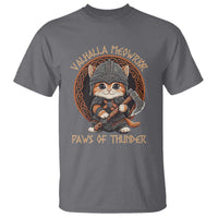 Viking Cat T Shirt Norse Mythology Cat Warrior