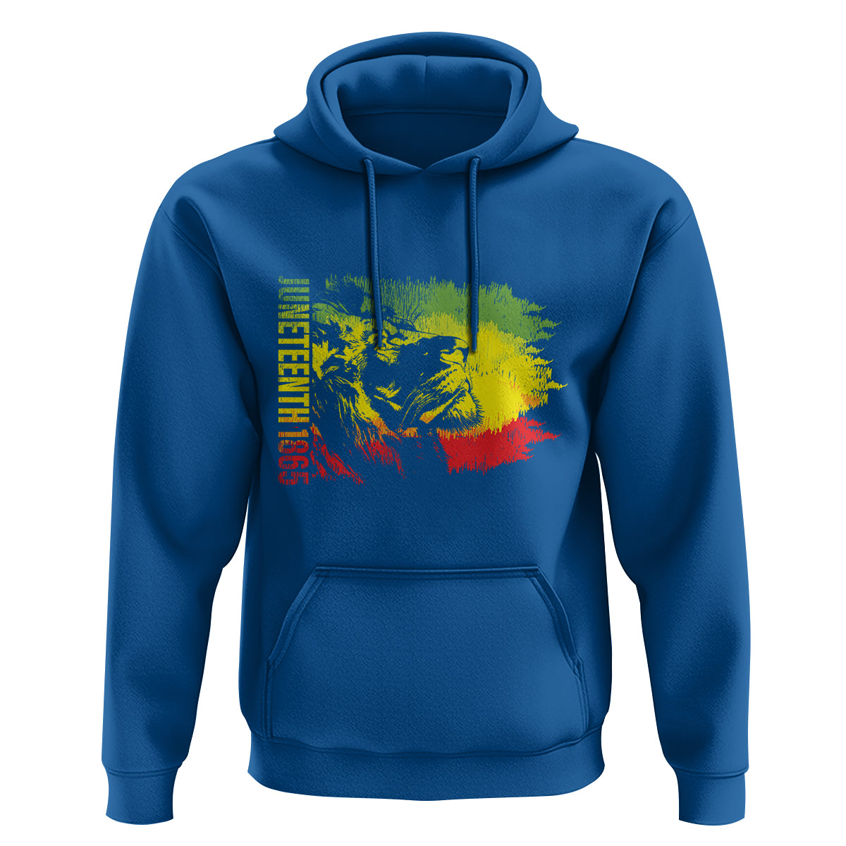 Juneteenth 1865 African American Lion King Hoodie - Wonder Print Shop
