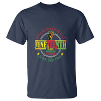Juneteenth T Shirt Emancipation Day Black American Freedom June 19th 1865 - Wonder Print Shop