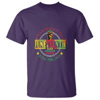 Juneteenth T Shirt Emancipation Day Black American Freedom June 19th 1865 - Wonder Print Shop