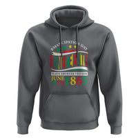 Juneteenth Hoodie Emancipation Day Black American Freedom June 19th 1865 - Wonder Print Shop