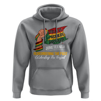Juneteenth Hoodie Believe Achieve Succeed Remembering The Past Celebrationg The Present - Wonder Print Shop