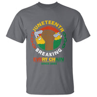 Juneteenth T Shirt Breaking Every Chain Since 1865 - Wonder Print Shop