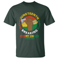 Juneteenth T Shirt Breaking Every Chain Since 1865 - Wonder Print Shop