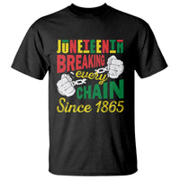 Juneteenth T Shirt Breaking Every Chain Since 1866 - Wonder Print Shop
