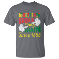 Juneteenth T Shirt Breaking Every Chain Since 1866 - Wonder Print Shop