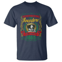 Juneteenth T Shirt Remembering My Ancestors Melanin Black Women - Wonder Print Shop