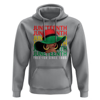Juneteenth Hoodie Freeish Since 1865 Melanin Black Women - Wonder Print Shop
