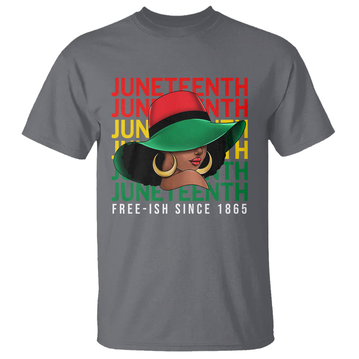 Juneteenth T Shirt Freeish Since 1865 Melanin Black Women - Wonder Print Shop