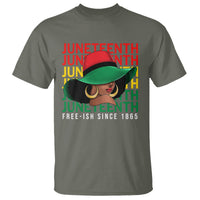 Juneteenth T Shirt Freeish Since 1865 Melanin Black Women - Wonder Print Shop