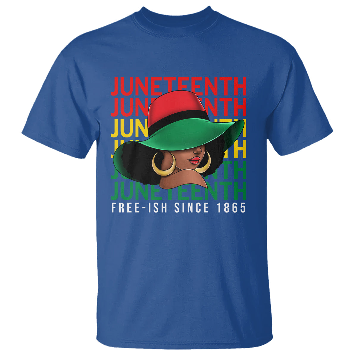 Juneteenth T Shirt Freeish Since 1865 Melanin Black Women - Wonder Print Shop