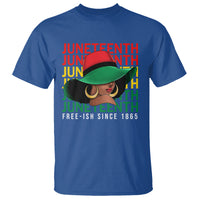 Juneteenth T Shirt Freeish Since 1865 Melanin Black Women - Wonder Print Shop