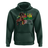 Juneteenth Hoodie Black Queen Nutritional Facts - Wonder Print Shop