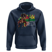 Juneteenth Hoodie Black Queen Nutritional Facts - Wonder Print Shop