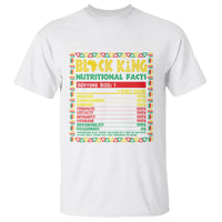 Juneteenth T Shirt Black King Nutritional Facts - Wonder Print Shop