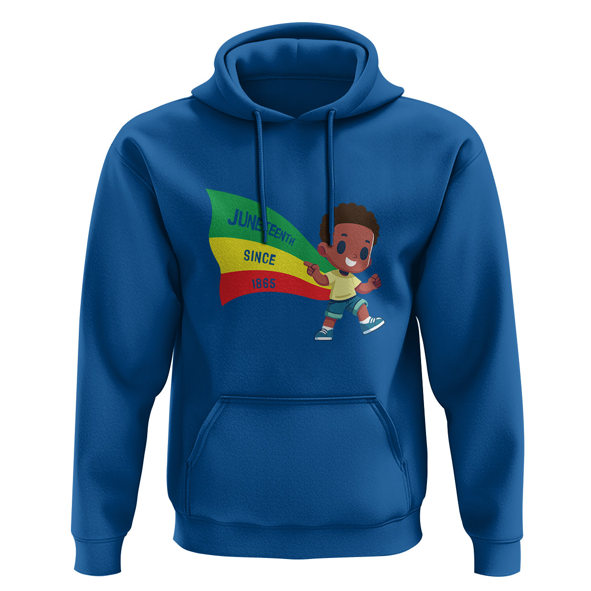 Juneteenth 1865 Cool Melanin Black Boys Kids Hoodie - Wonder Print Shop