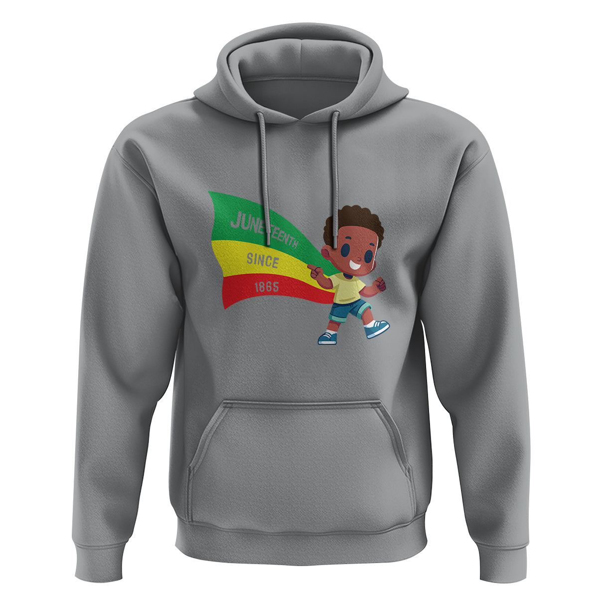Juneteenth 1865 Cool Melanin Black Boys Kids Hoodie - Wonder Print Shop