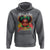 Little Miss Juneteenth Hoodie Cute Melanin Black Girls Kids - Wonder Print Shop