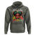 Little Miss Juneteenth Hoodie Cute Melanin Black Girls Kids - Wonder Print Shop