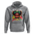 Little Miss Juneteenth Hoodie Cute Melanin Black Girls Kids - Wonder Print Shop