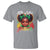 Little Miss Juneteenth T Shirt Cute Melanin Black Girls Kids - Wonder Print Shop