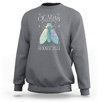 The Cicada Reunion U.S Tour 2024 Sweatshirt Broods XIII & XIX Cicadas Concert Fest - Wonder Print Shop