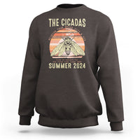 The Cicada Reunion U.S Tour 2024 Sweatshirt Broods XIII & XIX Summer Cicadas Concert Fest - Wonder Print Shop