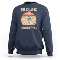 The Cicada Reunion U.S Tour 2024 Sweatshirt Broods XIII & XIX Summer Cicadas Concert Fest - Wonder Print Shop
