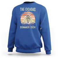 The Cicada Reunion U.S Tour 2024 Sweatshirt Broods XIII & XIX Summer Cicadas Concert Fest - Wonder Print Shop