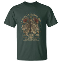 The Cicada Reunion U.S Tour 2024 T Shirt Broods XIII & XIX Vintage Cicadas Concert Fest - Wonder Print Shop
