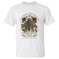 The Cicada Reunion U.S Tour 2024 T Shirt Broods XIII & XIX Vintage Cicadas Concert Fest - Wonder Print Shop