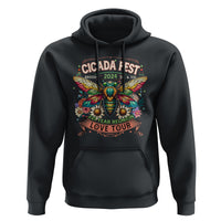 Cicada Fest 2024 Hoodie Broods XIII & XIX 221 Year Reunion Tour - Wonder Print Shop