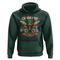 Cicada Fest 2024 Hoodie Broods XIII & XIX 221 Year Reunion Tour - Wonder Print Shop