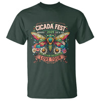 Cicada Fest 2024 T Shirt Broods XIII & XIX 221 Year Reunion Tour - Wonder Print Shop
