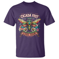 Cicada Fest 2024 T Shirt Broods XIII & XIX 221 Year Reunion Tour - Wonder Print Shop